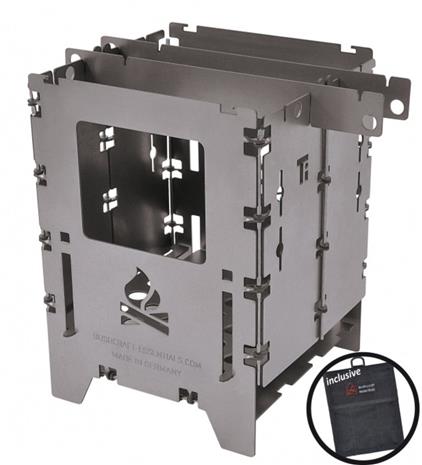 Bushcraft Essentials Bushbox LF Titanium Risukeitin