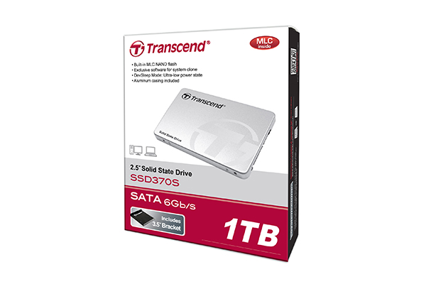 Transcend SSD370 (128 GB, 2.5", SATA) TS128GSSD370S, SSD-kovalevy