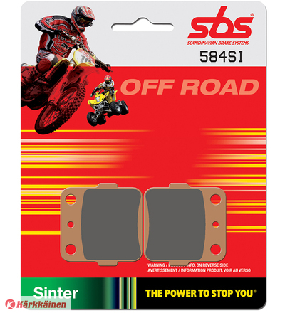 SBS 23-584SI Sintered Offroad jarrupalat