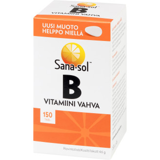 Sana-Sol Vahva B-vitamiini, 150 tabl.