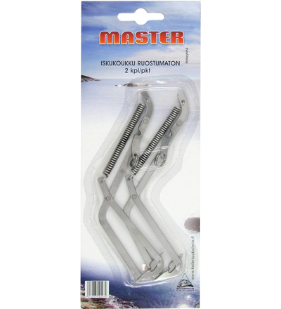 Master Ruostumaton iskukoukku 2 kpl