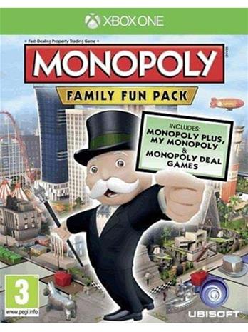 Monopoly Family Fun Pack, Xbox One -peli