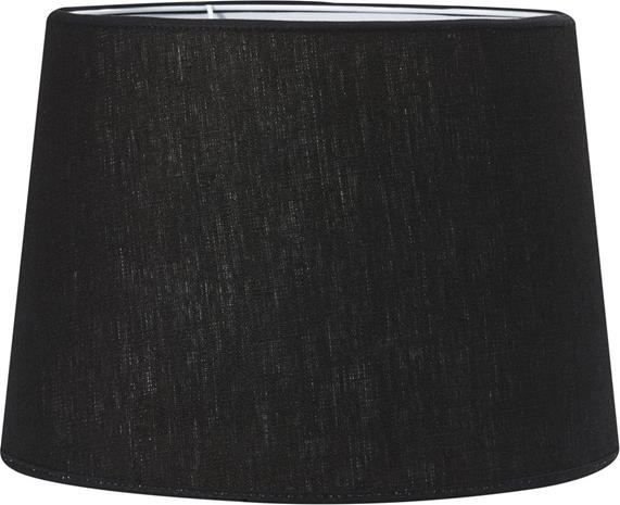PR Home Sofia Lampskärm Lin Svart 25cm, Kalusteet ja sisustus