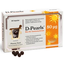 D-pearls 80 µg 80 kapselia