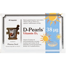 D-Pearls 38 µg 40 kapselia