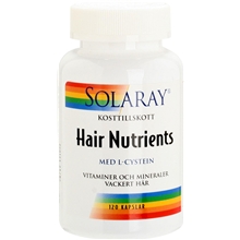 Solaray Hair Nutrients 120 kapselia
