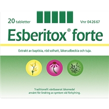 Esberitox forte 20 tablettia