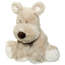 Teddykompaniet Pehmolelu Koira Teddy Cream, Harmaa