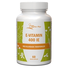 E-vitamin 400IE 60 kapselia