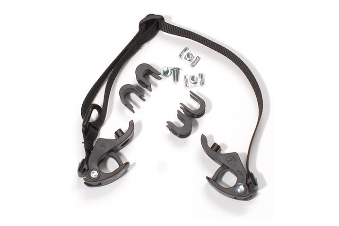 ORTLIEB Quick-Lock1-hooks with grip black