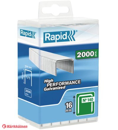 Staple Rapid, type 140 16 mm; 2000 units