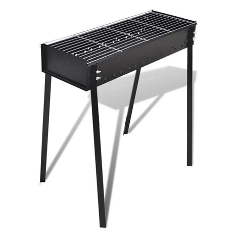 vidaXL BBQ Hiiligrilli 75 x 28 cm