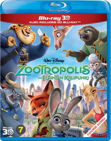 Zootopia (Zootropolis, 2016, 3D Blu-Ray), elokuva – kuva 7/8