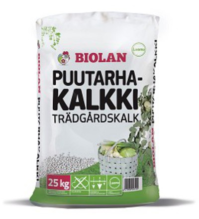 Biolan Puutarhakalkki 25 kg