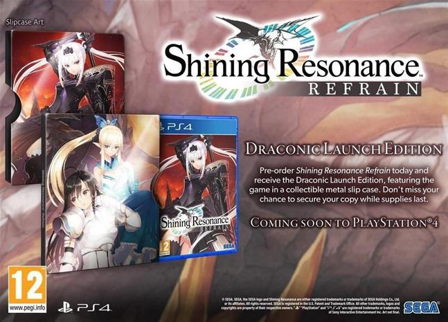 Shining Resonance Refrain, PS4 -peli
