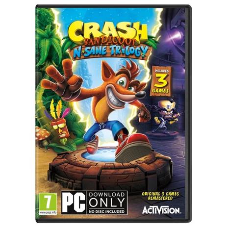 Crash Bandicoot N Sane Trilogy, PC -peli