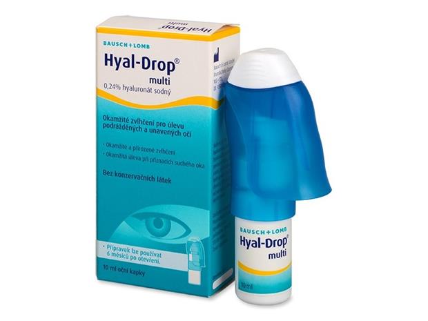 Bausch & Lomb Hyal-Drop Multi 10 ml, kostutustipat