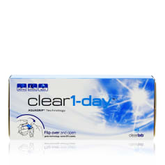 Clear 1-Day, kertakäyttölinssit 30 kpl