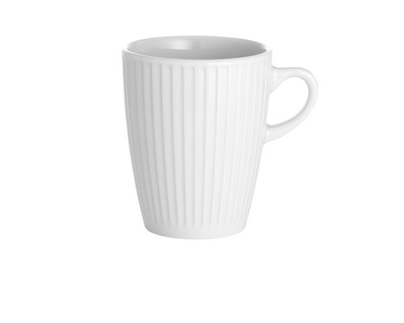 Plissé Muki Valkoinen, 27 cl, CoffeeAndTeaMug