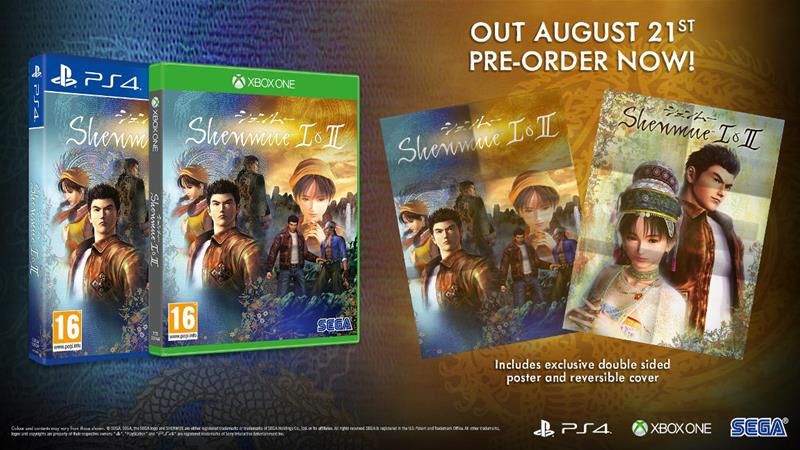 Shenmue 1 & 2, PS4 -peli