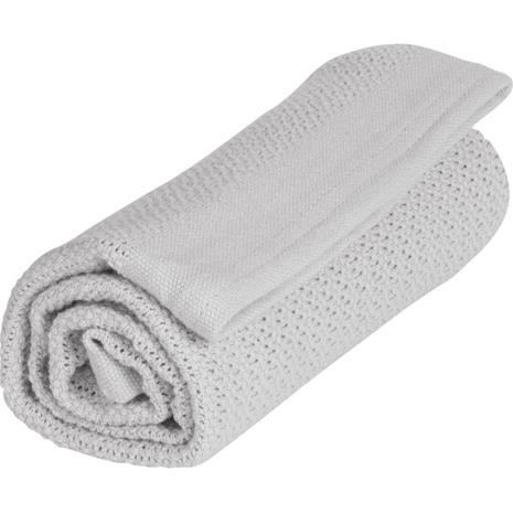 Vinter & Bloom Soft Grid Torkkupeitto, Grey