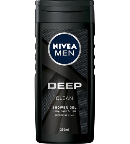 Nivea Men Deep 250 ml suihkugeeli