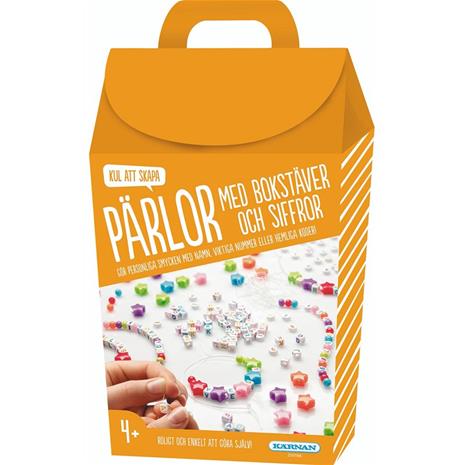 Kärnan Kirjaimet & Numerot Askarteluhelmet