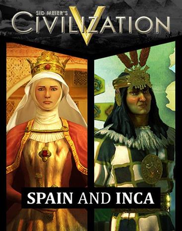 Civilization V (5): Civ and Scenario Double Pack - Spain and Inca, PC-peli