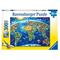 Ravensburger, Puzzle World Landmarks Map 200 palaa – kuva 1