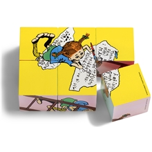 Pippi "Pippi-palapelipalikat, 6 osaa"