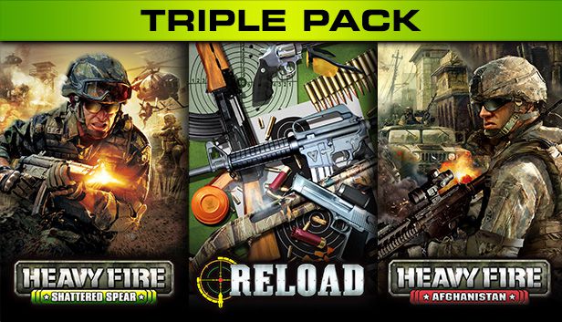 Heavy Fire + Reload Triple Pack, PC -peli