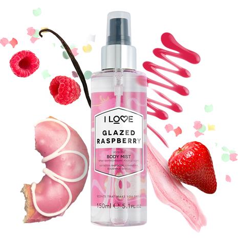 I love… Glazed Raspberry - Scented Body Mist 150 ml – kuva 3/8