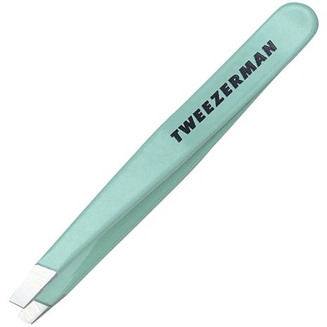 Tweezerman Mini Slant Tweezer - Green Tea