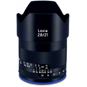 Zeiss Loxia 2.8/21, objektiivi