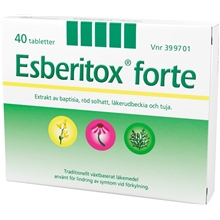 Esberitox forte 40 tablettia – kuva 1/1