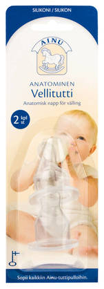 Ainu 2 kpl silikoninen vellitutti