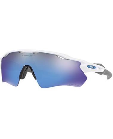 Oakley Radar EV Polished White - Urheilulasit - Prizmn Sapphire