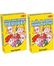 Tactic Hullunkuriset Perheet, korttipeli