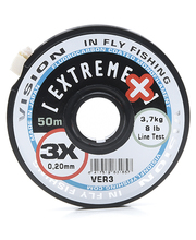 Vision Extreme+ Tippet 5X/0,16mm/50m Perukemateriaali, 2,4kg