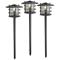Puutarhavalaisin Poppy LED 3 kpl – kuva 1