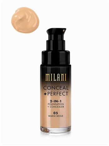 Milani Conceal & Perfect Liquid Foundation - MPCF-05 Warm Beige – kuva 8/8