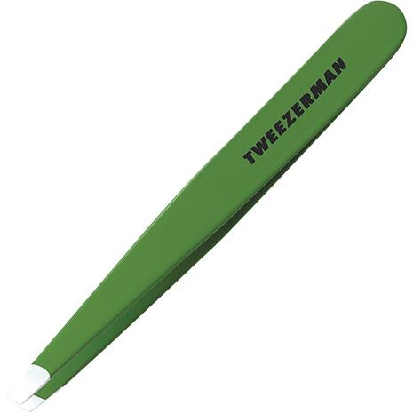 Tweezerman Slant Tweezer - Green Apple