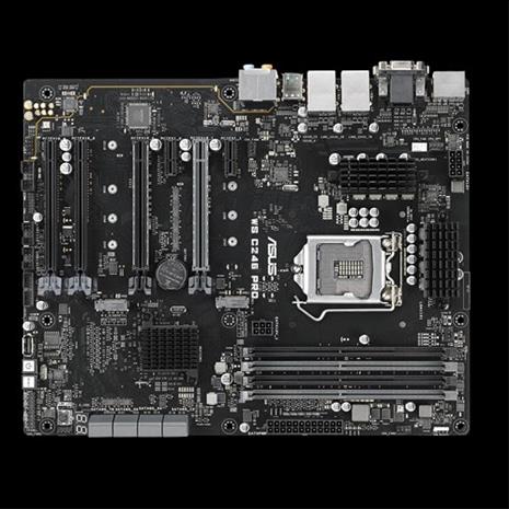 Asus WS C246 PRO, emolevy