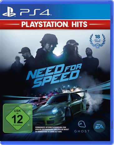 Need For Speed (2016), PS4-peli