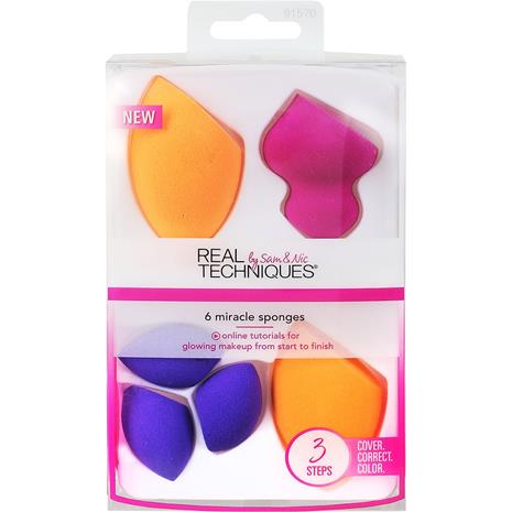 Real Techniques 6 Miracle Complexion Sponges 1 set