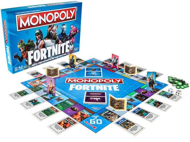 Monopoly Fortnite Edition, lautapeli