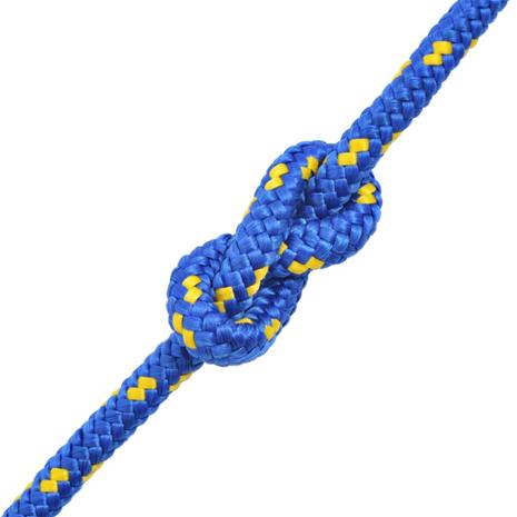 vidaXL Veneköysi Polypropeeni 8 mm 100m Sininen