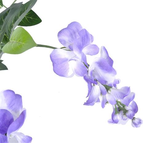 Sinisade ruukussa, tekokasvi 120 cm – kuva 8/8