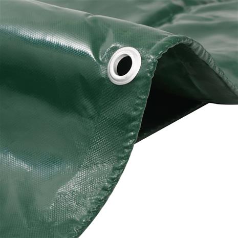 vidaXL Pressu 650 g/mÂ² 3x4 m vihreä