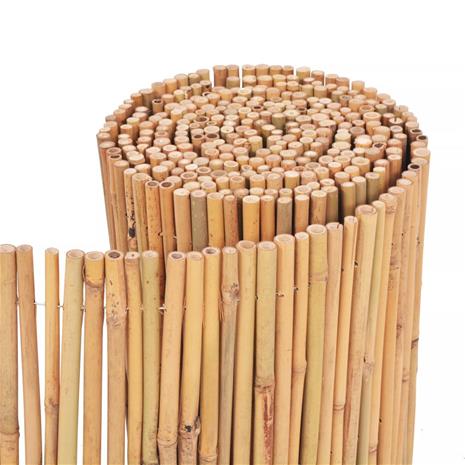 vidaXL Puutarha-aita bambu 500x50 cm